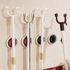 Multi-functional Magnetic Storage Rack No Drilling Adhesive Space Saving Clothes Hook Pole Electric Toothbrush Toilet Brush Broom Organizer Holder