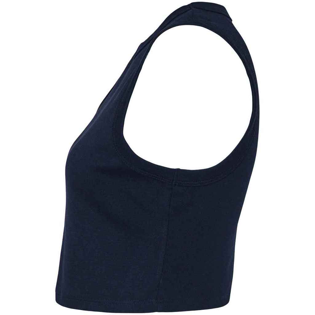 Bella + Canvas Dámský/Dámský zkrácený top Muscle s mikrožebrováním