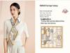 Women's 100% Mulberry Silk Scarf, 90cm Square, 14 Momme Shawl - Perfect Gift for Mother, Girlfriend, Birthday or Festival