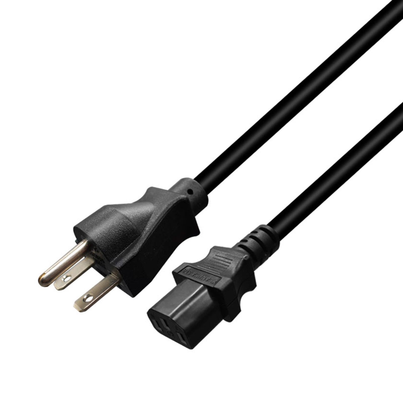 

US Standard 6-15P to IEC320 C13 Conversion Wire Power Adapter Cord Male to Female Connectors Extension Cable