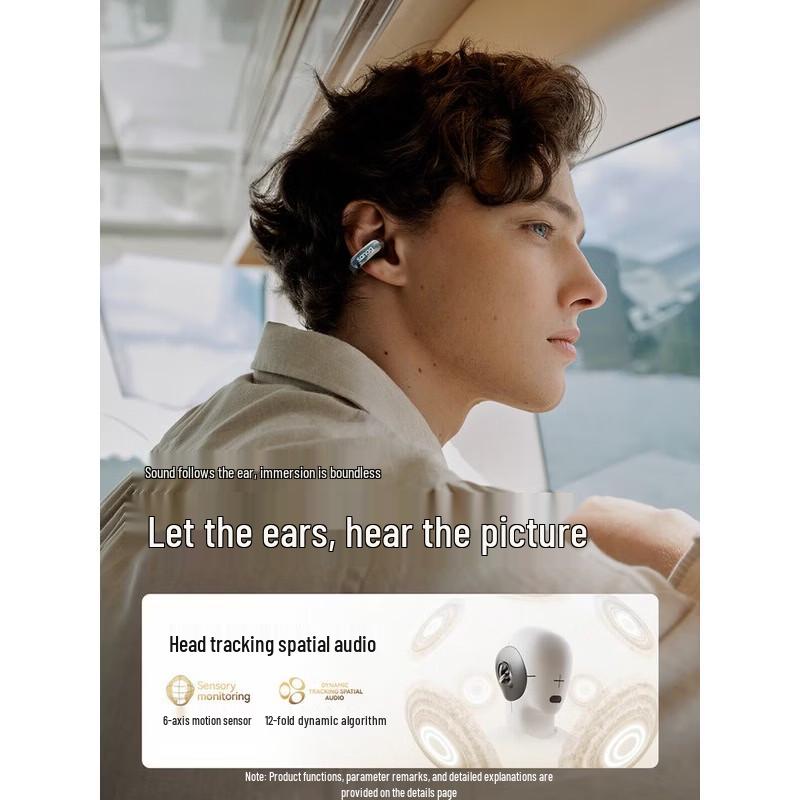 SANAG S9S AI Ear Clip Bone Conduction Headphones