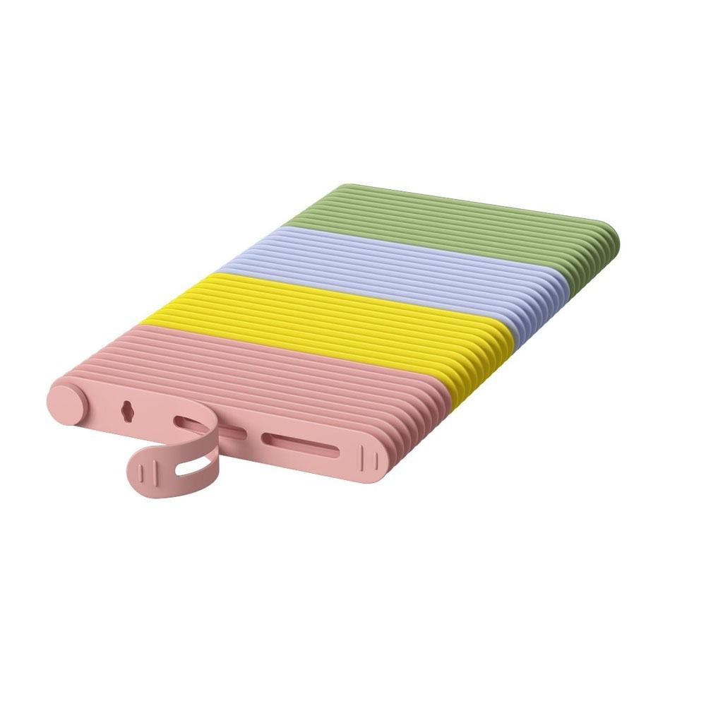 

35Pcs Silicone Silicone Cables Ties Reusable Cable Tie Clip Charging Cable Organization 35 pcs