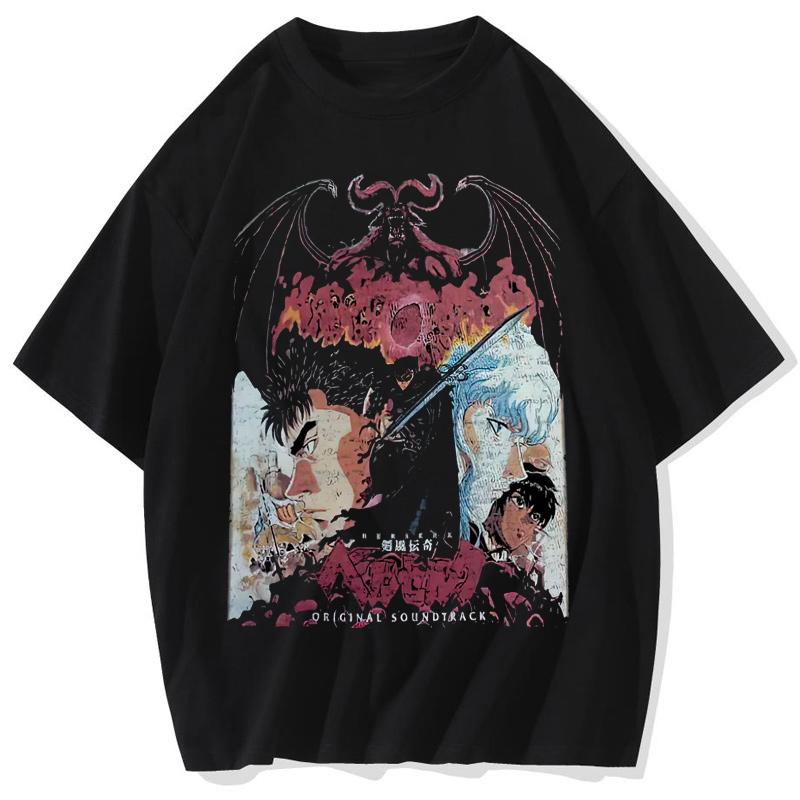 

black source t shirt Yk Style Men Tshirt Harajuku Oversized Top Tee High Street Hipster Summer Streetwear Anime Clothes S