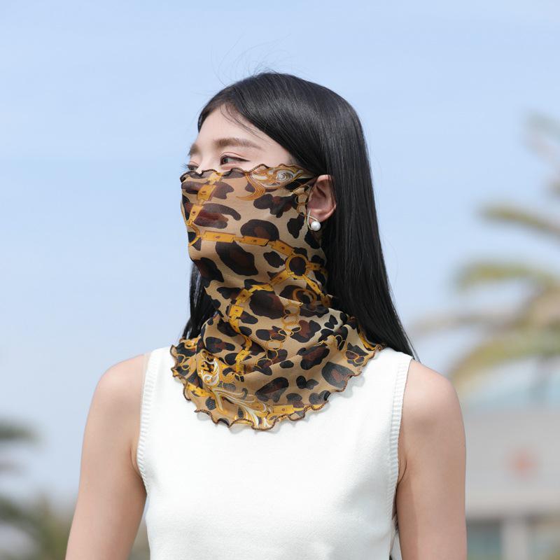 

Нейлоновый сетчатый бафф: Легкая, универсальная маска для лица и снуд с петлями для ушей