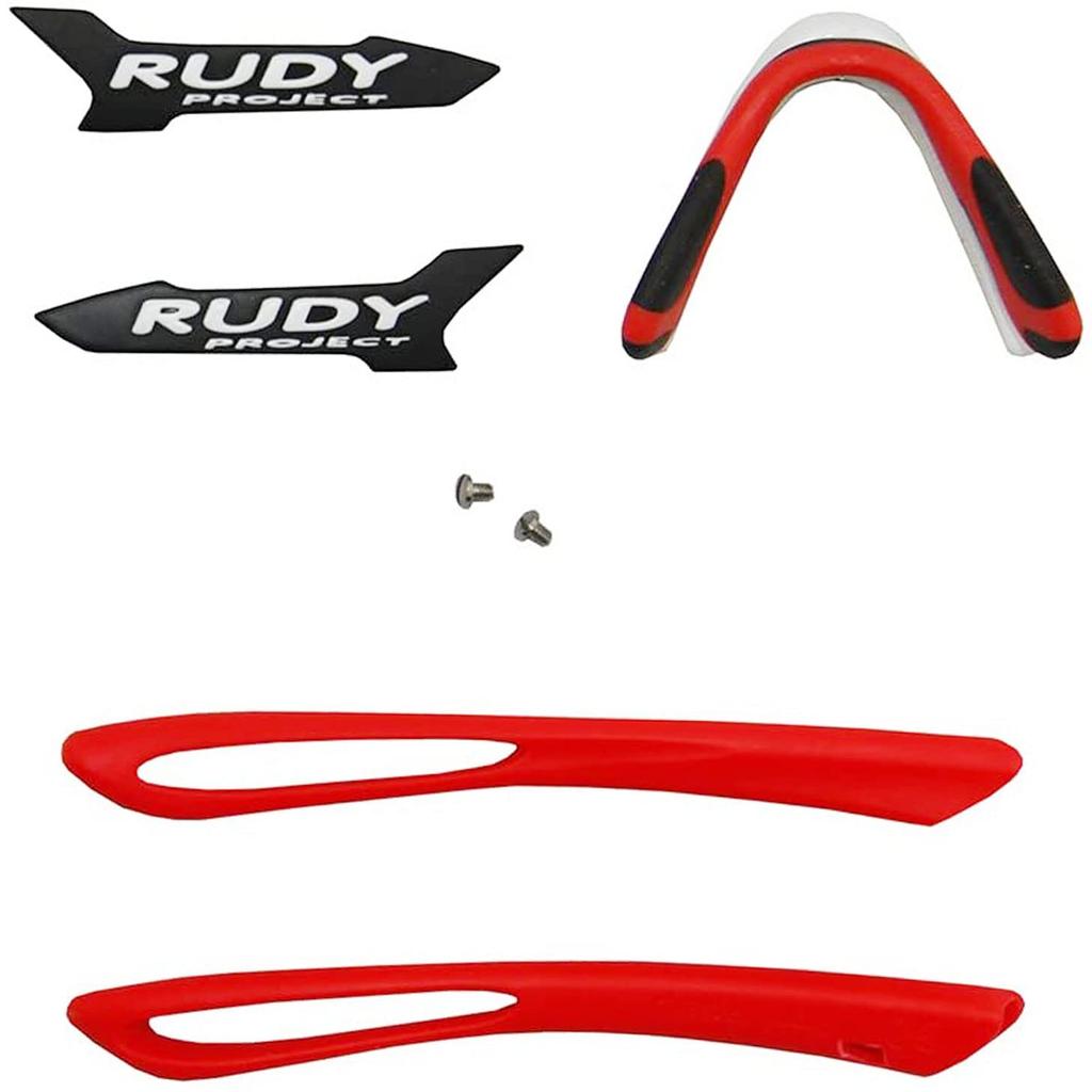 RUDY PROJECT Tralicus Chromatic Full Custom Kit, White/Red, 0620-AC210107