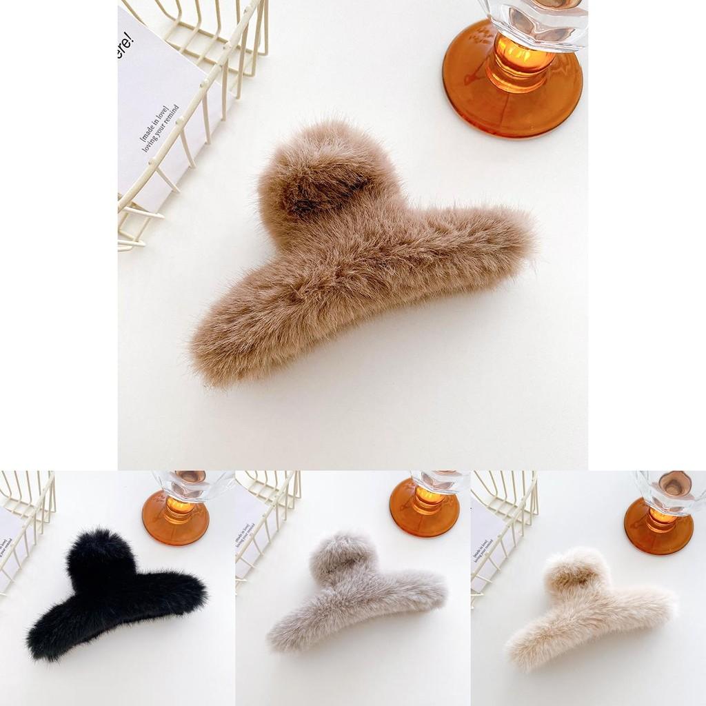 Luxuriöse Plüsch-Haarklammer für mühelos schicke Frisuren in verschiedenen Farben