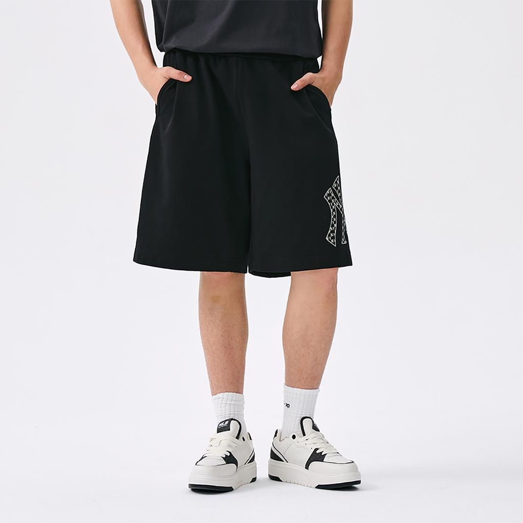 New MLB New York Yankees Casual Shorts Unisex Black 3ASPM0253-50BKS