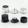 Aluminum Alloy Audio Foot Pad Nail Machine Tripod Silicone Anti-skid Gasket- Pads Speaker Shock Absorber Bracket- Stands