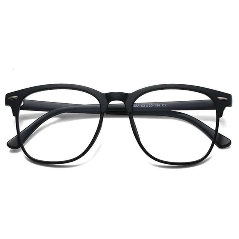 

Rivets Frame Clear Lens Prescription Glasses Myopia Nerd Spectacles Degree -0.5 -1.0 -2.0 -3.0 -4.0 To -6.0 No degree 0