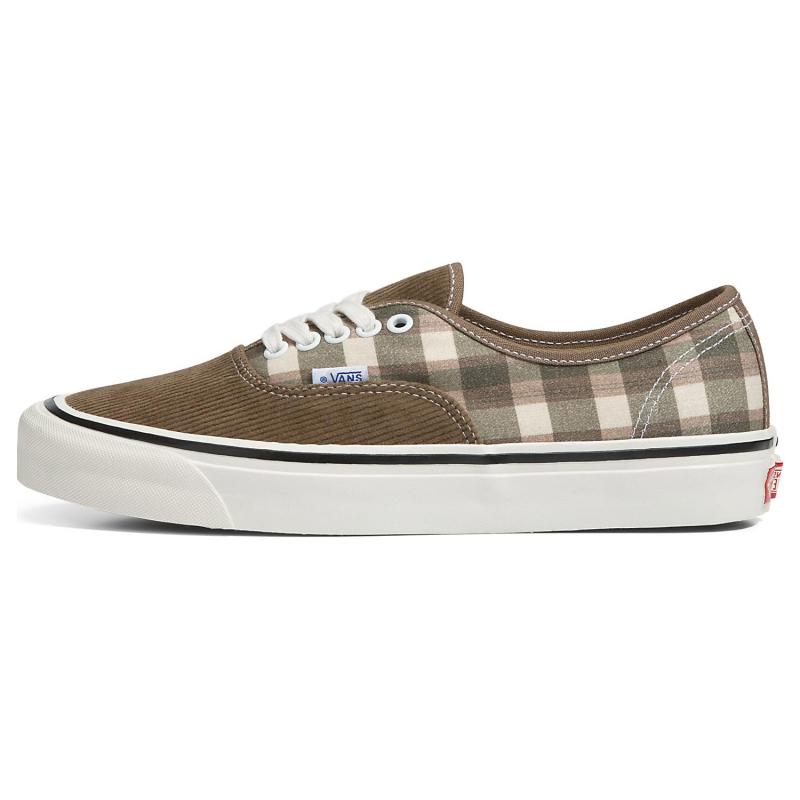 

Vans Authentic 44 Dx Anaheim Factory Cord Plaid Walnut Vans VN0005U81NU 35