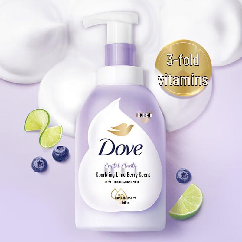 Dove Lime Berry Nourishing Foam Shower Gel