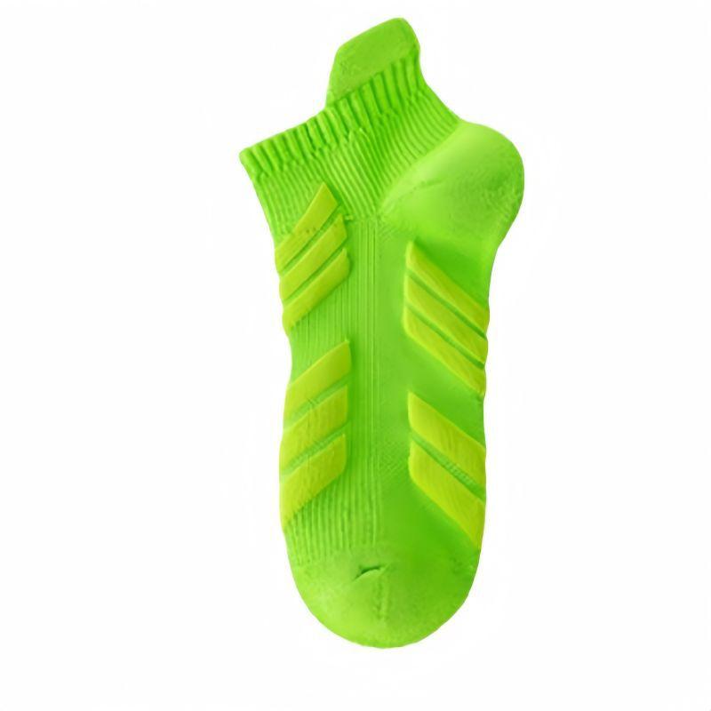 

1 Pairs Men s Outdoor Ankle Socks Shock-Absorbing And Anti Slip Sports Socks Sweat Absorbing And Breathable Towel Bottom Socks зелёный
