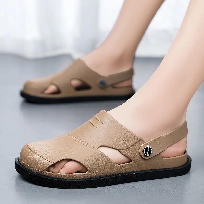 Fashion Ultralight Men's Sandal Summer Sale Daily Use New Low Price Luxury Designer Clearance H Japanese Original Outdoor Pvc Male Shoe