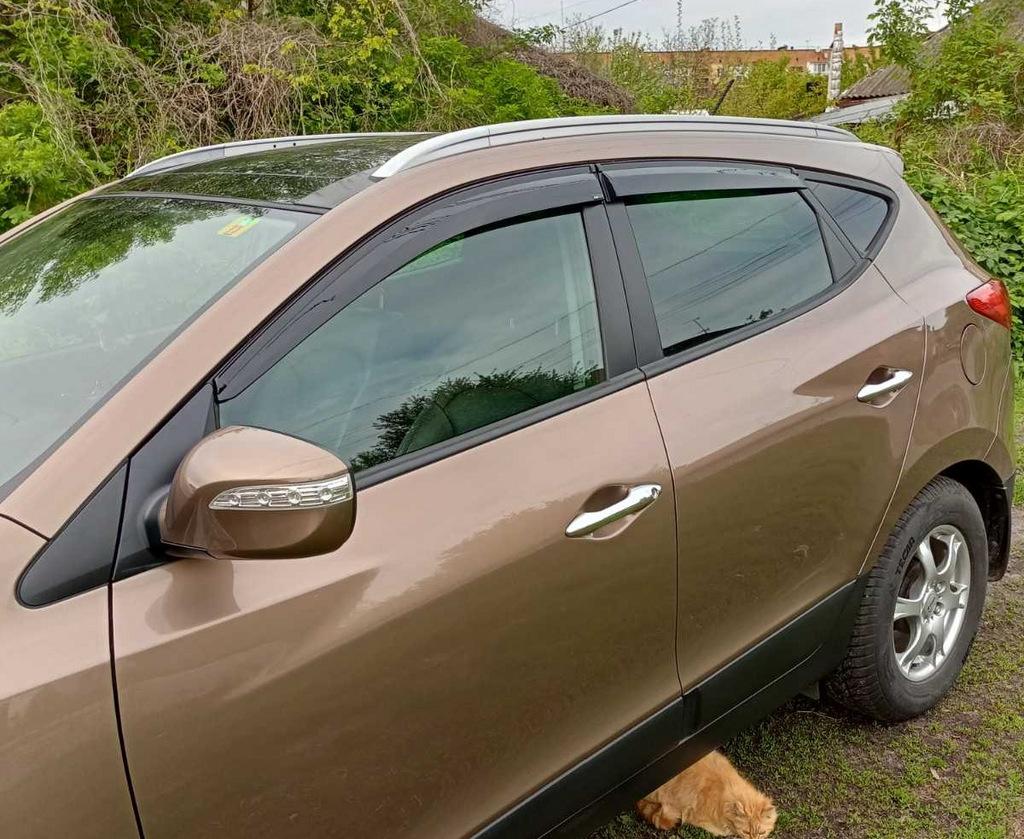 

Вітровики (4 шт, Sunplex Sport) для Hyundai IX-35 2010-2015 рр.