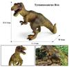 Oenux Jurassic Dinosaur World Eoraptor Dilophosauridae Mosasaurus Velociraptor T-Rex Animasl Model Action Figures Kid Toy Gift