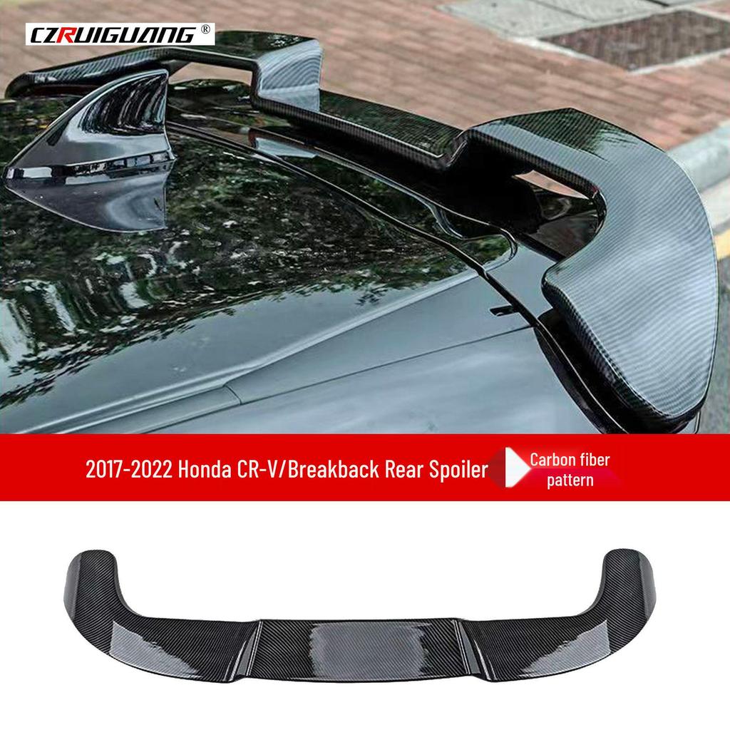 Fits 2017-2022 Honda CR-V/Break: rear spoiler, gull wing, front splitter, body kit, front lip modification.