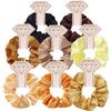 Mitation Silk Satin Hiar Bands Bridesmaid Proposal Gifts Satin Hair Ties Hair Scrunchies Bachelorette Party Favors for Wedding