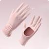 Summer Women's Sunscreen Gloves UV Anti Ultraviolet Thin Cool Outdoor Riding Ice Wire Gloves Anti Slip and Breathable