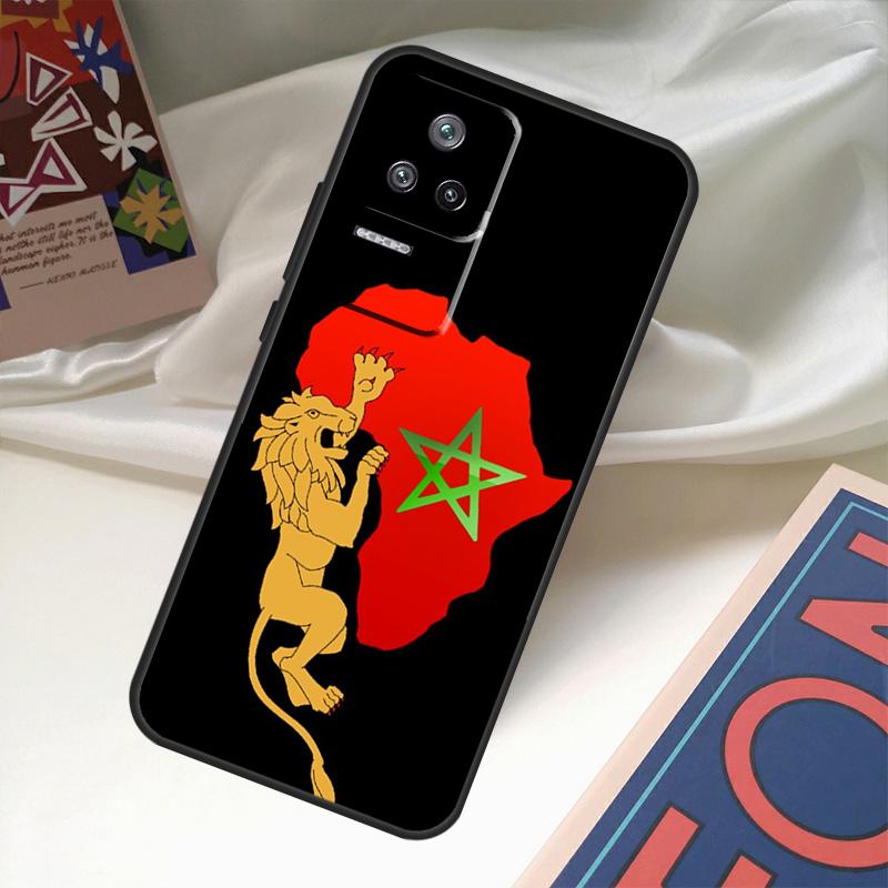 Morocco Maroc Moroccan Flag Case For Xiaomi 13 14 Ultra 11T 12T 13T Pro 12 Lite POCO X6 M6 Pro X3 X4 X5 M5s F3 F5 Cover