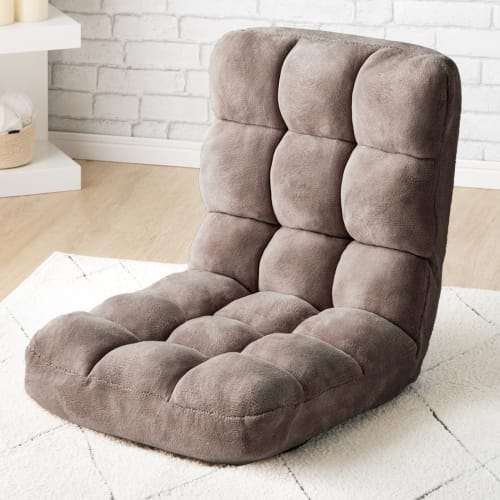 Tansu Gen Soft Floor Chair, 14-position Reclining, Compact, Folding, Single-Seater Sofa, Cute, 65170003 (101311)