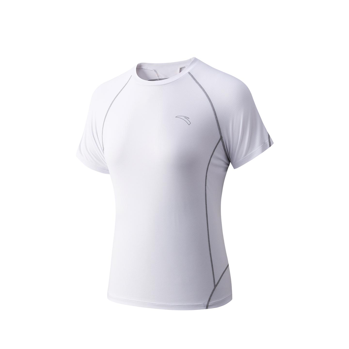 

Anta Short Sleeve Knitted T-Shirt Summer 2026 Women tops Pure-White 962625106-1 M
