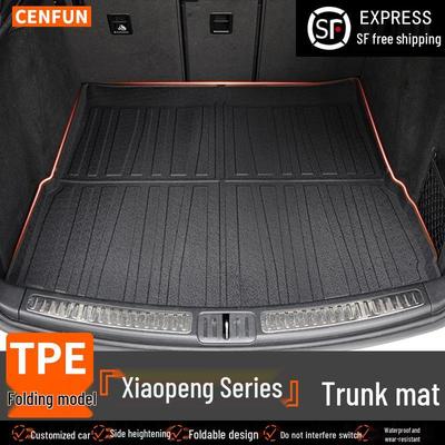 Skládací TPE rohož do kufru: Vodotěsné a bez zápachu pro Xpeng G6/G7/G9/M03/P7+