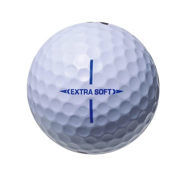 BRIDGESTONE Golfboll EXTRA SOFT 2023 Modell 12 Bollar Vit