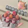 Herorange Matte Flüssig-Rouge Wasserleichte Wangencreme Glattes Rouge Großer Schwamm-Bürstenkopf Einfach Aufzutragen Natürliches Rouge Make-up