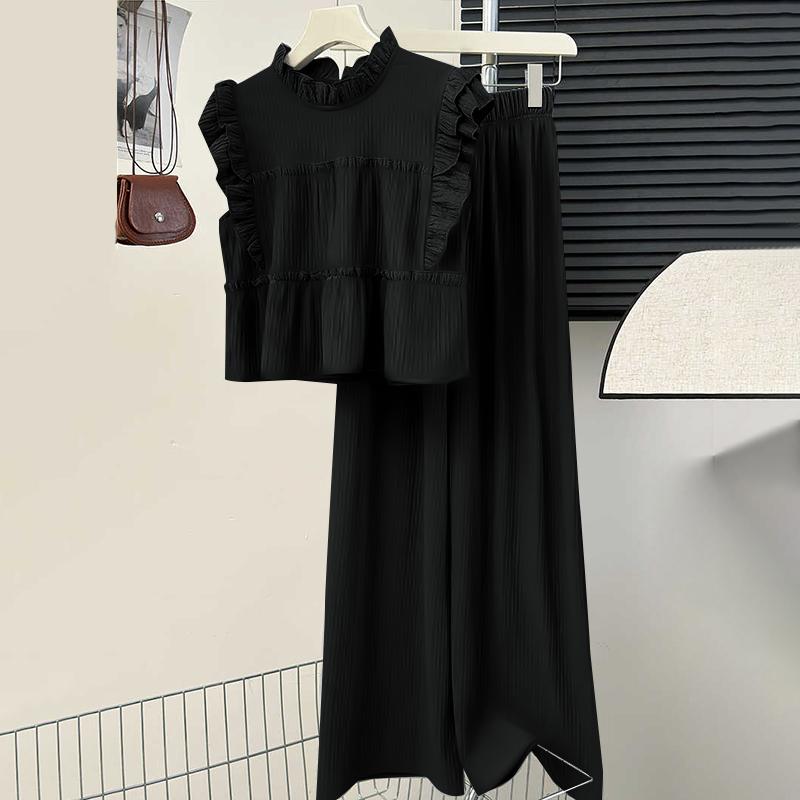 

ZANZEA Женский летний повседневный комплект из двух частей: майки и брюки