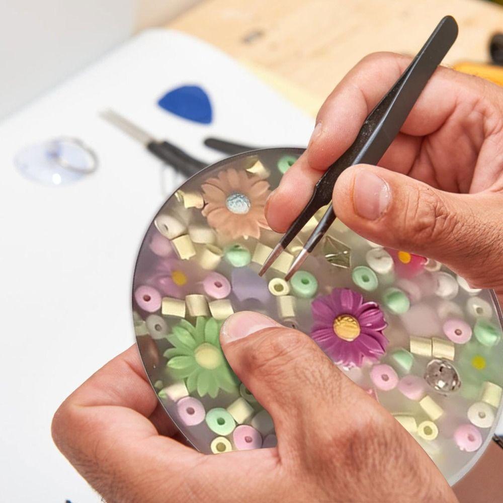 Stress Relief Floral Picky Pad Anxiety Toy Pad Pick Pad Fidget Decompression Toy for Adults Kids