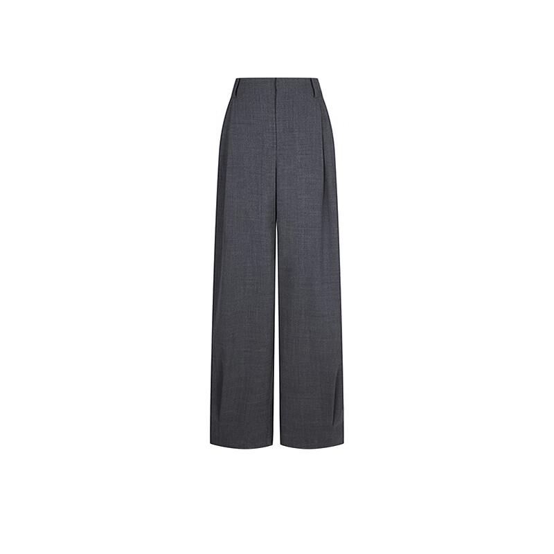 LESS 2025 Spring Casual Wide-Leg Trousers