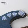 Starry Sky Celluloid Guitar Picks: 0.46, 0.71, 0.96mm Colors for Electric Guitar