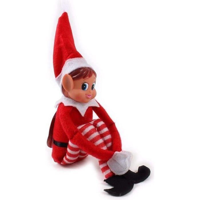Plush - ELVES BEHAVIN' BADLY - Prankster Elf - White - Red - Child