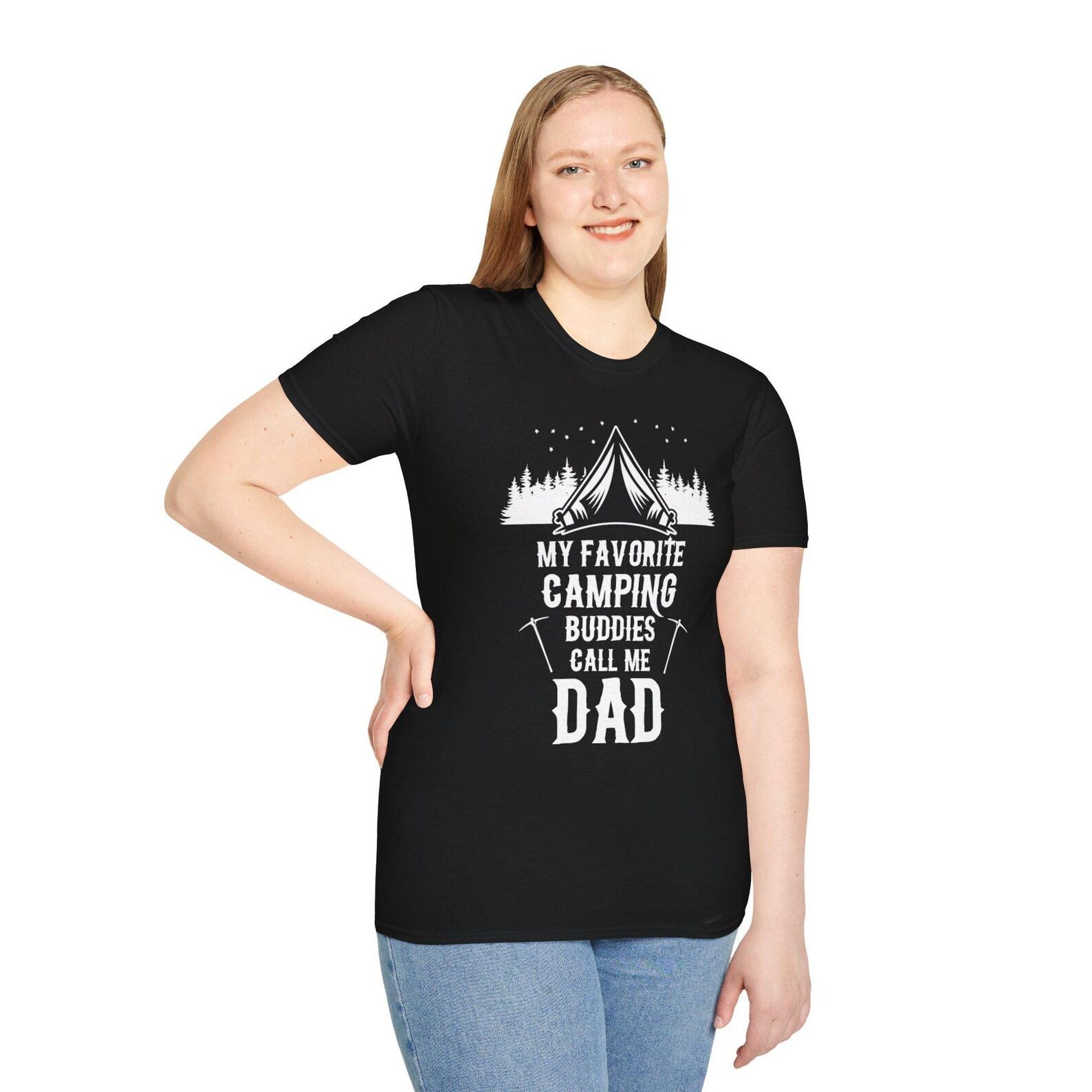 Camping Dad T-Shirt: Outdoor Adventure Tee, Nature Lover Gift 3XL