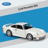 1/24 Maßstab WELLY Porsche 959 Legierung Automodell Druckguss Metall Spielzeugfahrzeuge Automodell Hohe Simulation Sammlung Kindergeschenke