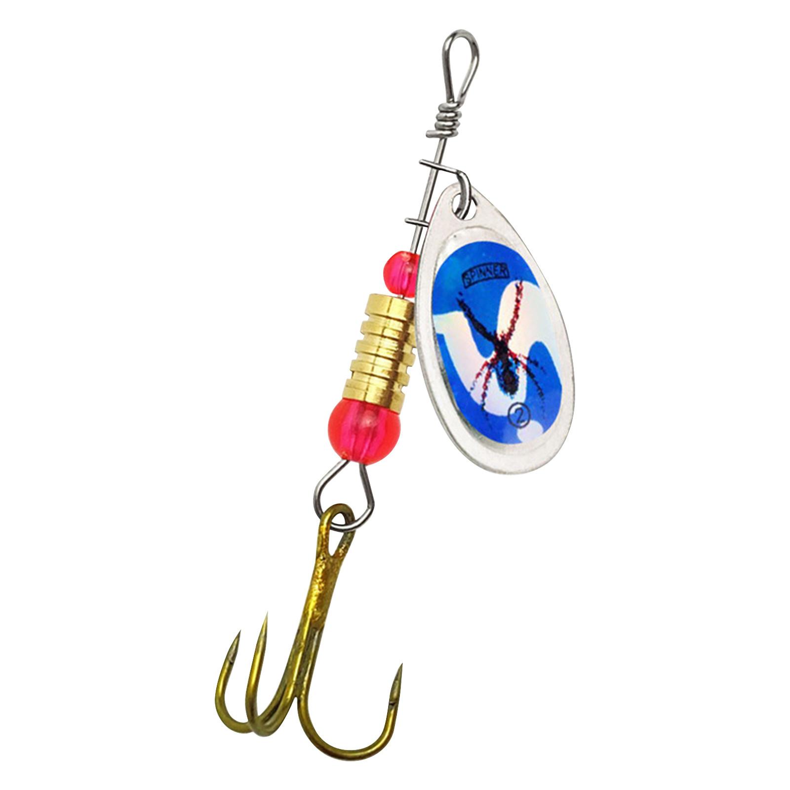 

Смертоносна блешня «Хвіст півня» - Форель, штучна риба з латуні, 10 штук штучної риби для форелі різних кольорів та розмірів One Size