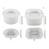 Silicone Mold for DIY Cement Cup with Crystal Effect Trendy Plaster Candle Cup