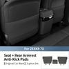 For NEW Zeekr 7X 2025-2026 Rear Seat Anti-Scratch Protection Mat with Backrest Anti-Dirt Guard Accessories Leather