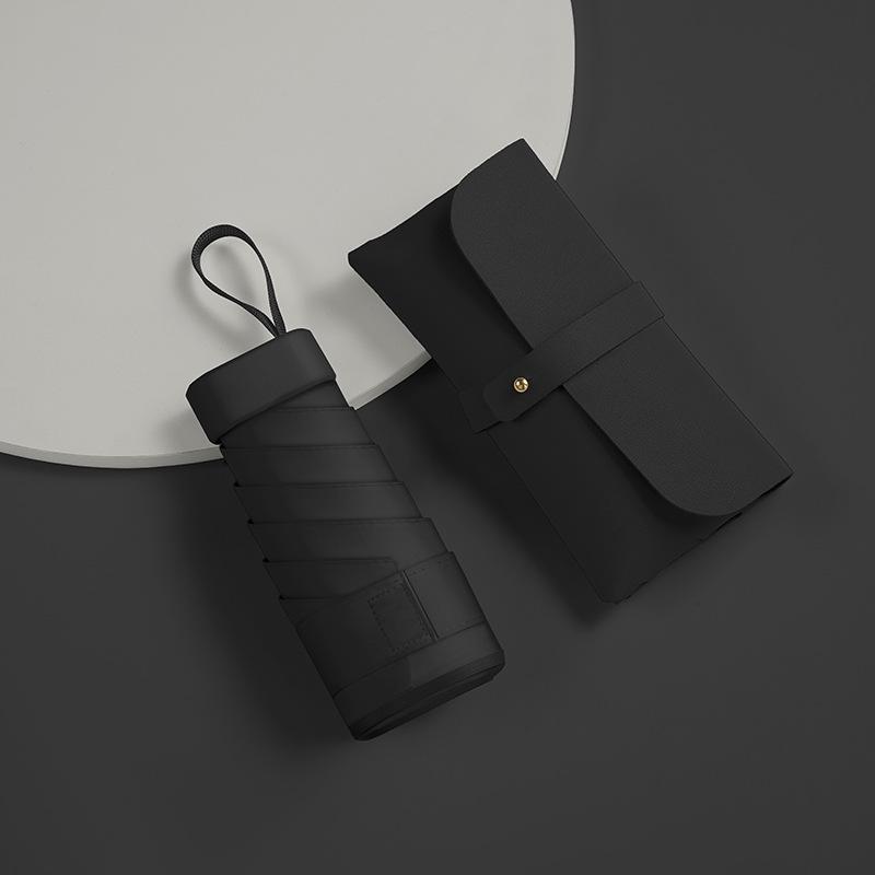 Women's Portable Anti-Ultraviolet Mini Sun Umbrella with Sunshade & Logo Print Option