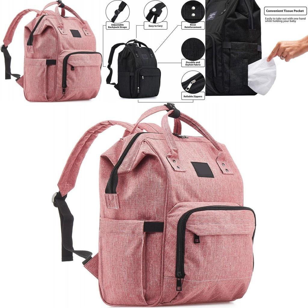 Multi-functional Diaper Bag Backpack For Baby Maternity Nappy With Large Capacity Waterproof