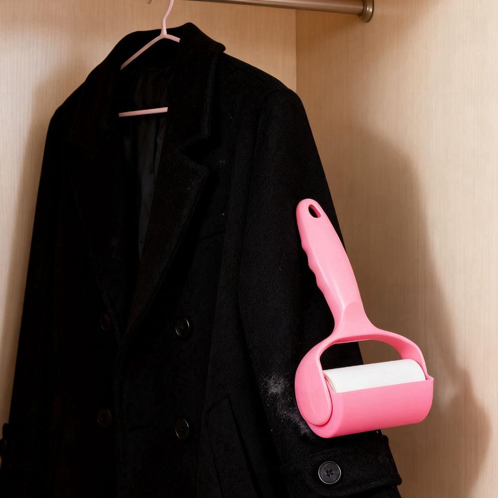 ABS Lint Roller Multifunctional Clothes Hair Remover Roller Convenient Pet Hair Remover Clothes
