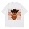 The Burnt Peanut Funny Meme Graphic Tee-shirt Men Women Harajuku T-shirt Summer Hip-hop Loose T-shirts