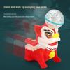 Electric Dancing Lion with Rotating Lights & Music - Toy for Kids | National Trend Lion Dance Birthday Gift
