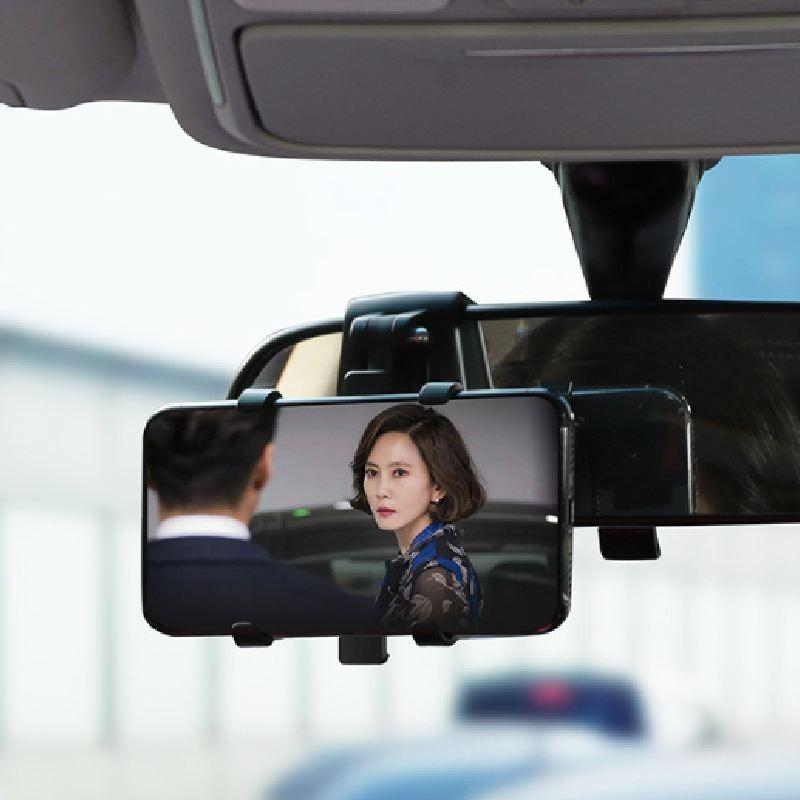 High-performance Car Phone Holder For Dashboard And Rearview Mirror With Anti-slip Base