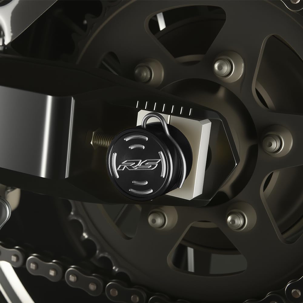 Для Kazuma Z900RS/ CAFE 2018-2025 Защитная гайка задней оси z900rs SE CAFE Z 900 чёрный