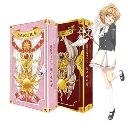 Clow/Sakura/Clear Cards (56 Cards) Complete Set of Sakura Kinomoto Clow Cards, Magical Girl Sakura Fortune Telling, Tarot, Moe Goods, Accessories, Bir