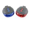 5-LED Laser Tail Light for Mountain Bike - Cycling Safety Accessory (No Packaging/Battery)