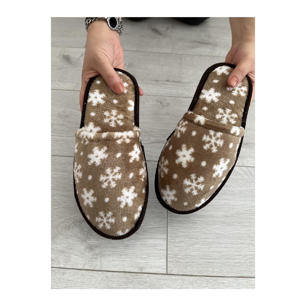 Купить 3 пары женских зимних тапочек Домашние тапочки | Joom