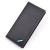 Men’s Long Wallet: Sleek, Youthful Design, Soft Texture, Multi-Card Slots, Large Capacity.