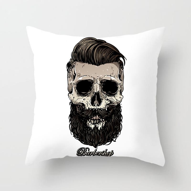 Japanese Ninja Character Digital Single-sided Printing Sofa Pillow Cushion Cover Home